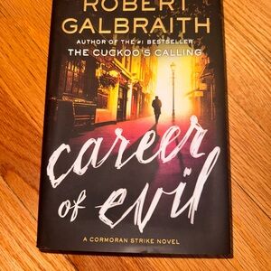Robert Galbraith 'Career of Evil' Hardcover Book